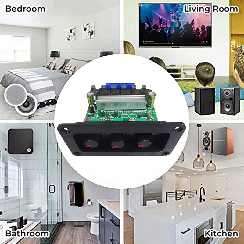 TPA3116D2 2 1-канальная плата усилителя мощности 2X 50 Вт + 100 Высокая мощность BT 5 0 Плата