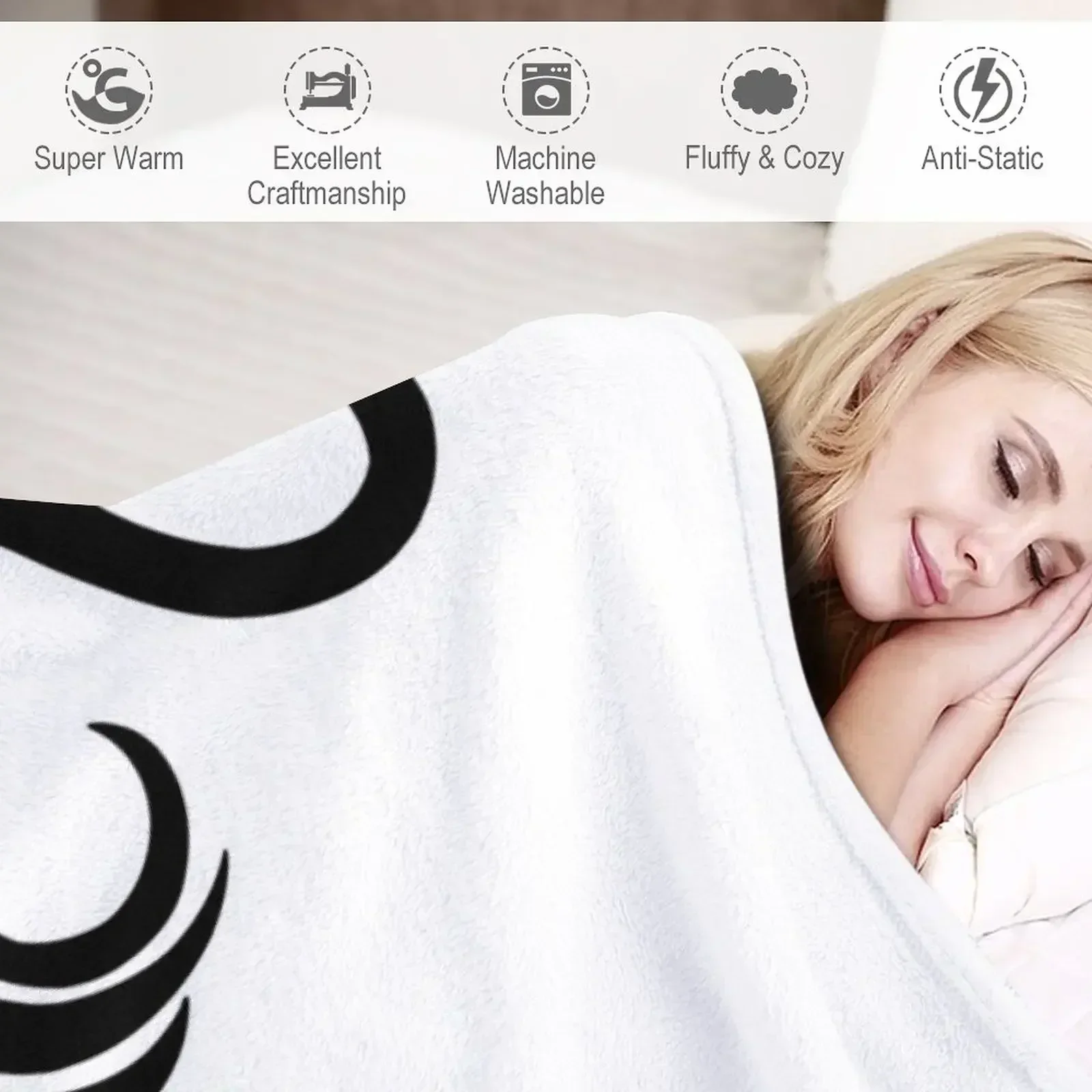 Декоративное одеяло с цитатой Не причинам Элитный бренд из фланелевой ткани Идеи