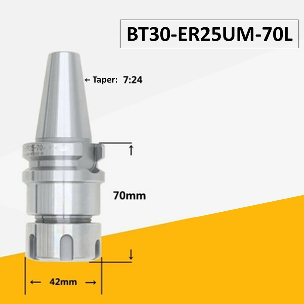 

Зажимной патрон HRC 58-62 Precision ER 11 16 20 A 25 32 40 UM, цанговый патрон BT 30 40, конический хвостовик CNC 0,005 мм Runout