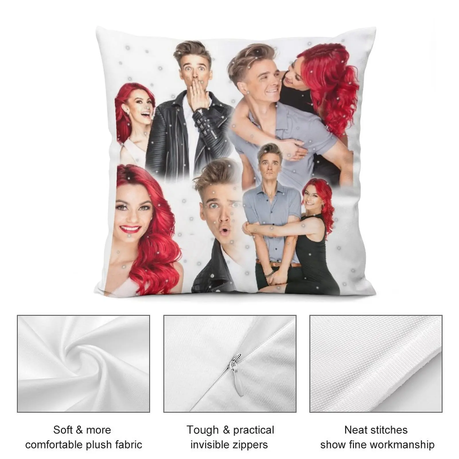 Подушка joe and dianne наволочки подушки для кровати рождественские декоративная