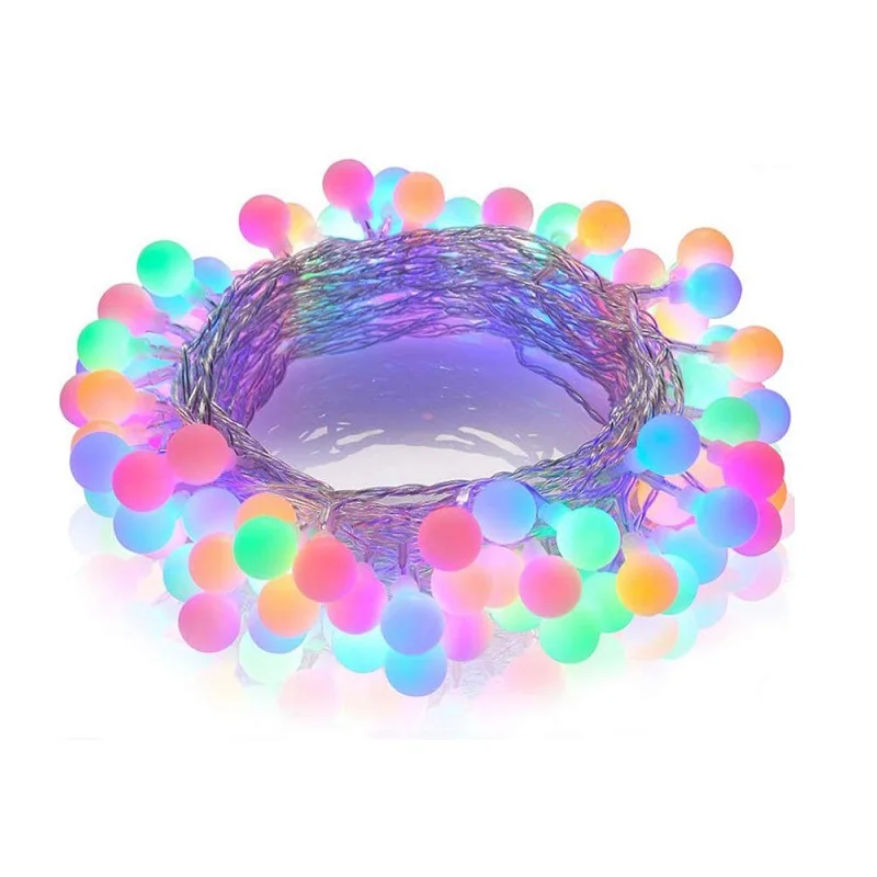 

Светодиодная гирлянда из 100 шаров, 10 метров, 220В/110В