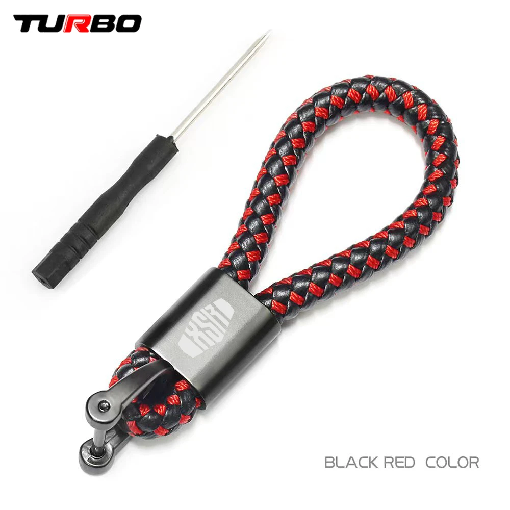 

For Yamaha XSR 155 300 700 900 XSR155 XSR300 XSR700 XSR900 Universal All Year Motorcycle Braided Rope Keyring Metal Keychain