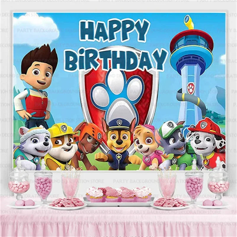 Фон для фотосъемки &quotЩенячий патруль&quot