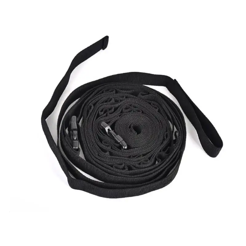 

4.8m Camping Hanging Rope Hiking Backpacking Anti-slip Tree Strap Polyester Travel Reusable Patio Storage Clothesline