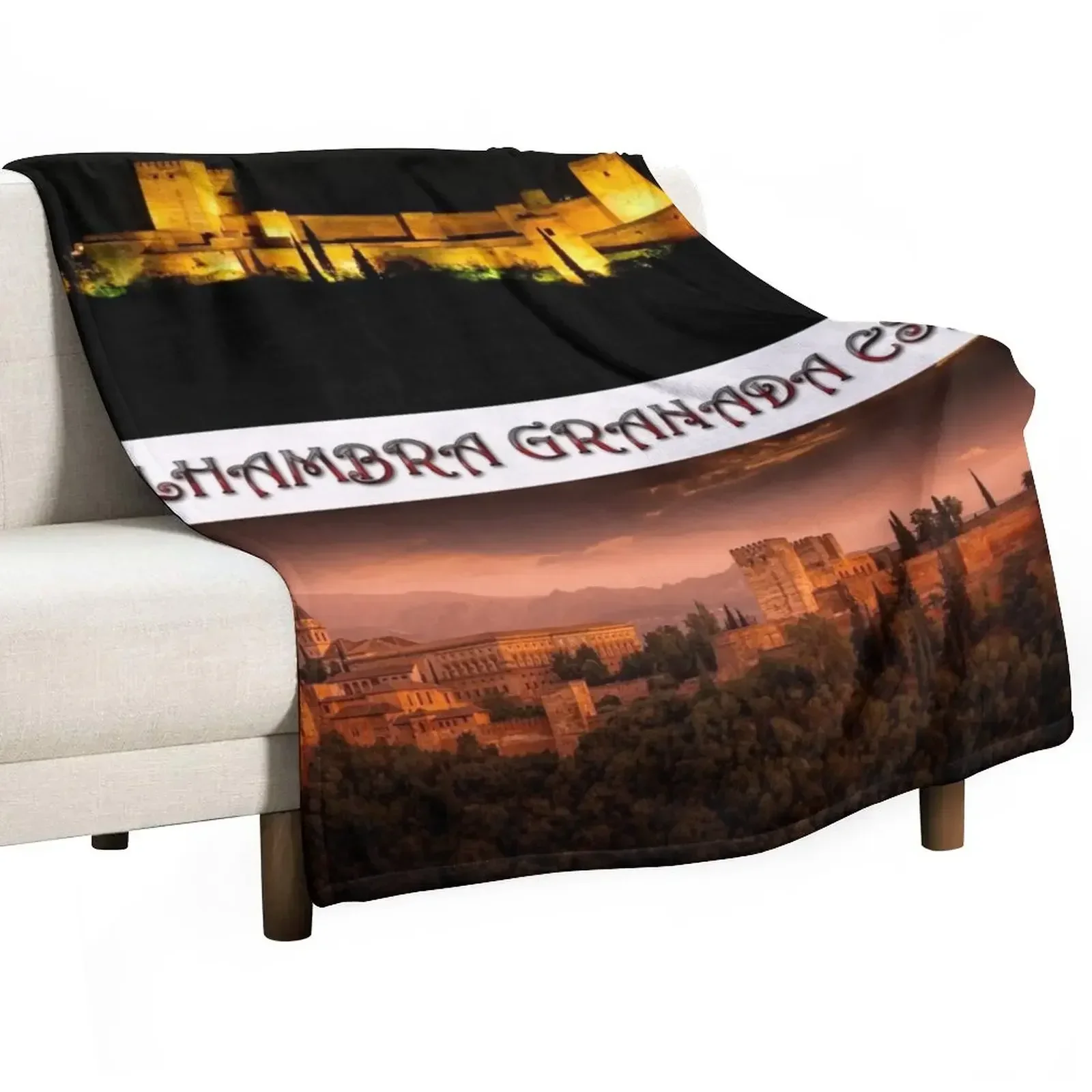 Новое одеяло LA ALHAMBRA GRANADA SPAIN модные одеяла для диванов украшения летние на заказ