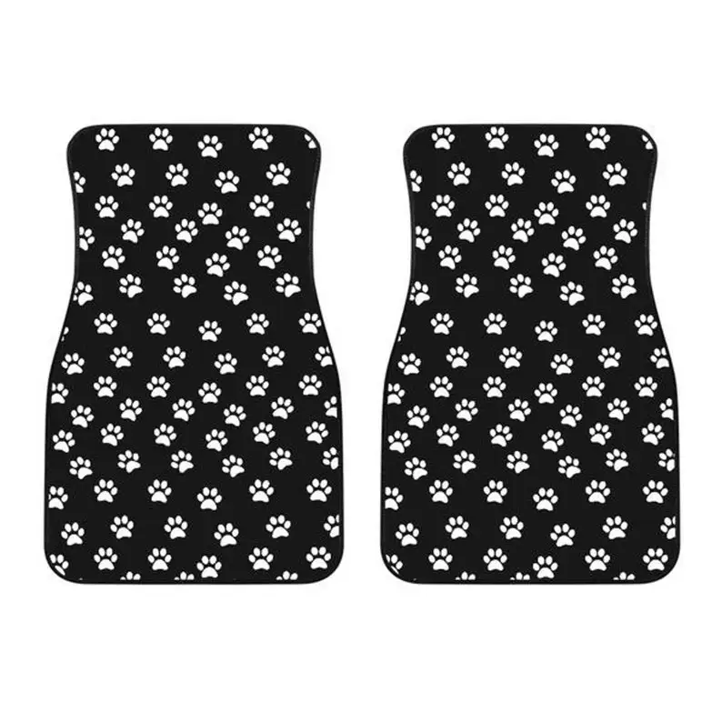 

Paw Prints, Front Car Floor Mats, Custom Made, Housewarming Gift, Auto Accessory, Car Accessories, Custom Car Mat, Car Decor, Fr