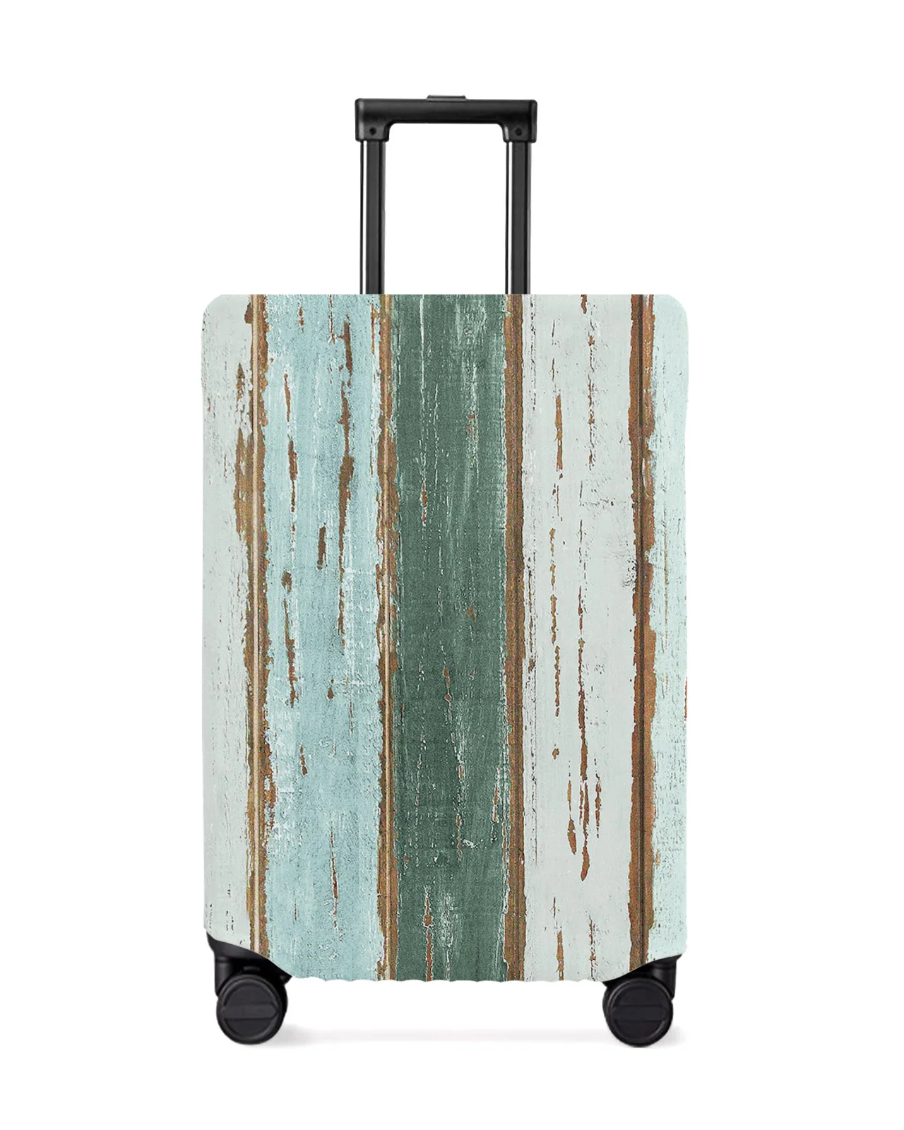 

Vintage Farm Barn Wood Grain Gradient Travel Luggage Cover Elastic Baggage Cover Suitcase Case Dust Cover Travel Accessories