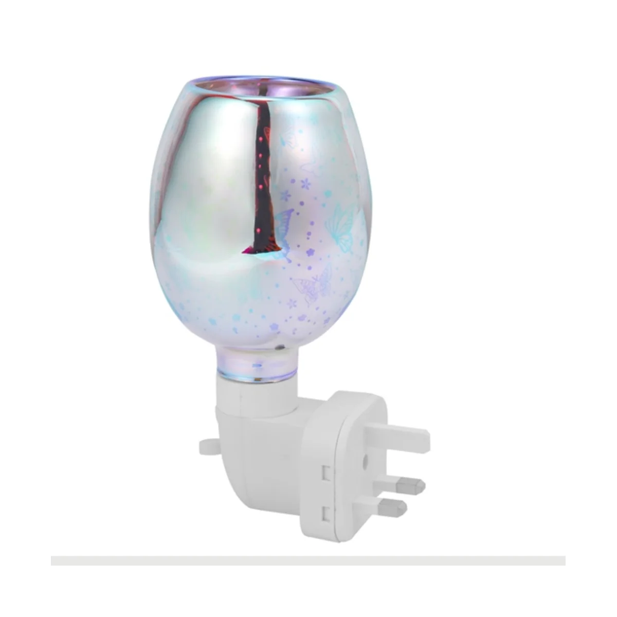 

Электрическая горелка для расплава воска, 3D лампа для ароматерапии, ночник, настенный Декоративный рассеиватель с вилкой Стандарта Великобритании
