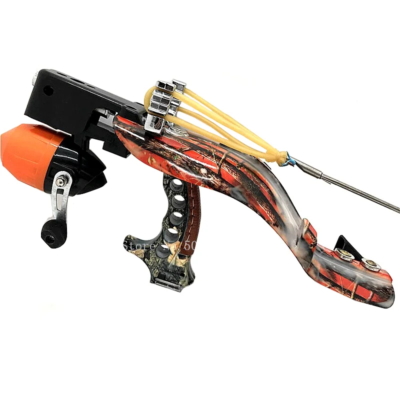 

Рогатка Рыболовная с интегрированным лазерным прицеливанием, многофункциональная спортивная игрушка для охоты на открытом воздухе, аксес...