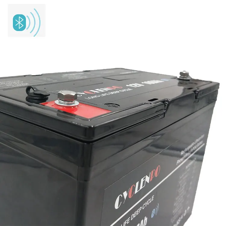 Cyclenpo 12v 100ah литий-ионный с беспроводным соединением для