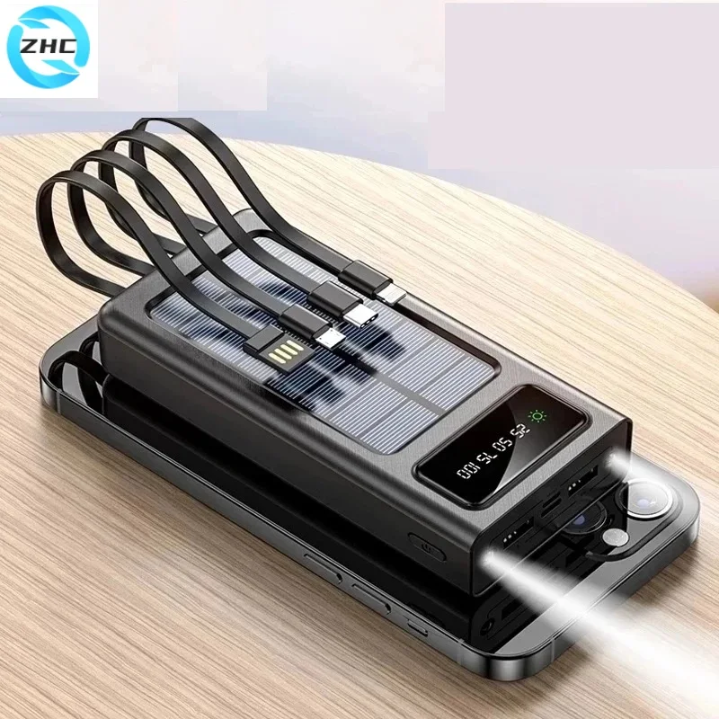 Внешний аккумулятор на солнечной батарее 80000 мАч |