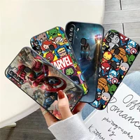 marvel luxury cool phone case for samsung galaxy a32 4g 5g a51 4g 5g a71 4g 5g a72 4g 5g liquid silicon back soft carcasa