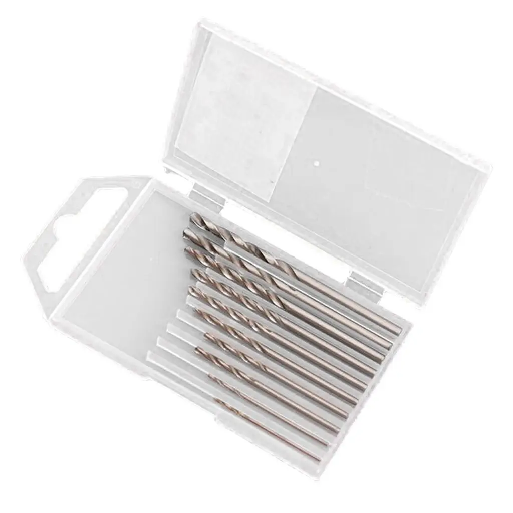 

10 Pieces / Piece Drill Bit Set Plastic Case-Hand Drill for HSS