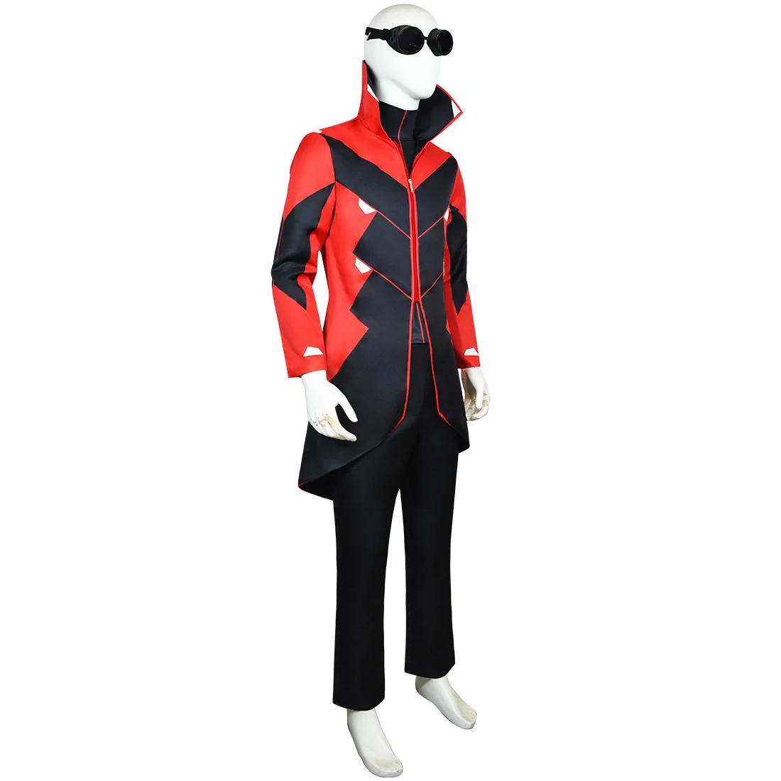 Dr Eggman Cosplay Costume Ivo Robotnik Halloween Cos Clothes Anime The Hedgehog 2 Coat Glasses Full Set Carnival Suit Uniforms