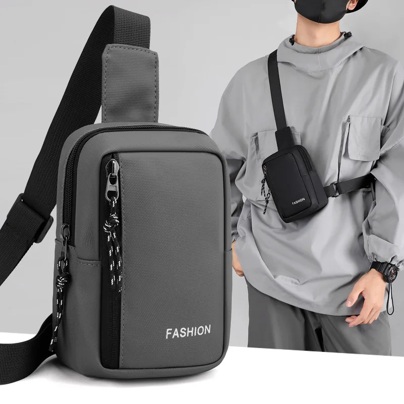 

Многофункциональная дорожная сумка через плечо для мужчин, повседневная вместительная уличная нейлоновая нагрудная Сумочка на плечо