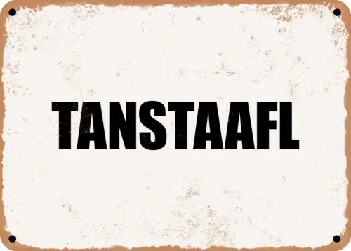 Металлический знак-TANSTAAFL