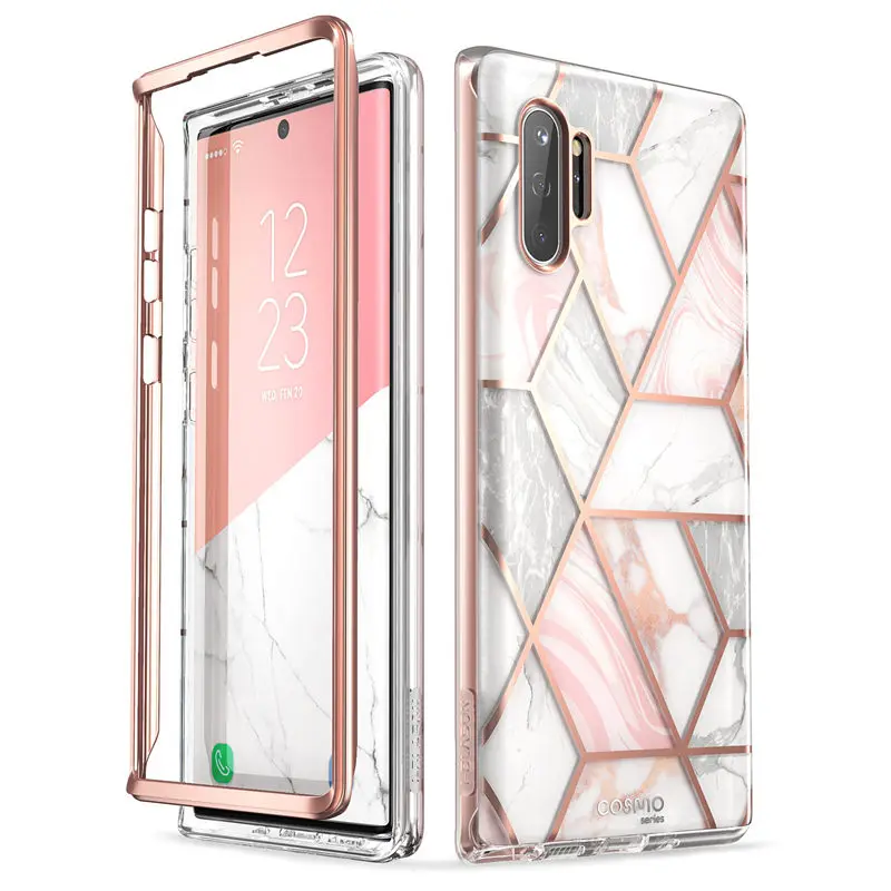 

For Samsung Galaxy Note 10 Plus Case (2019) i-Blason Cosmo Full-Body Glitter Marble Cover Case WITHOUT Built-in Screen Protector