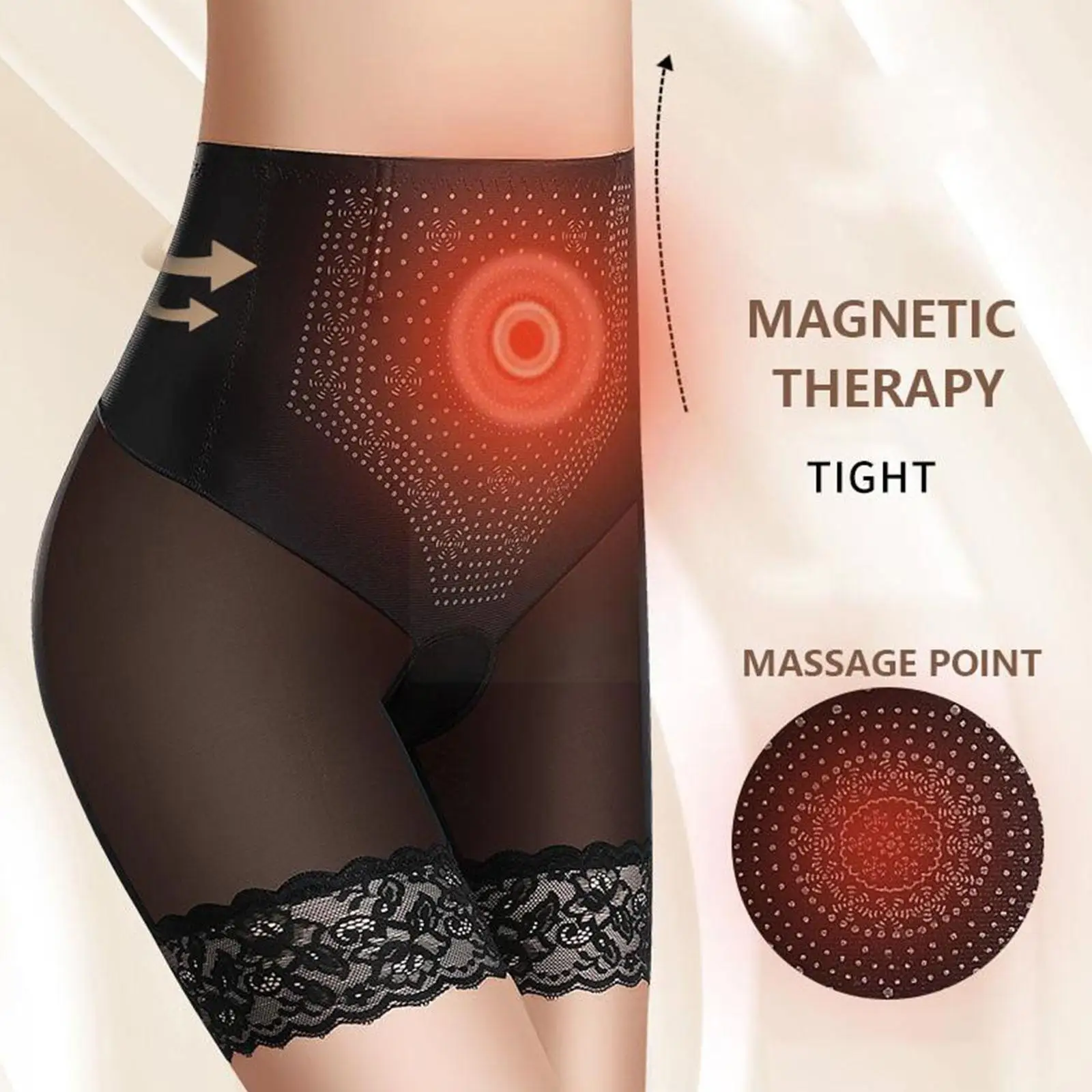 

Women High Waisted Body Shaper Nylon Material Tummy Control Hip Lift Underwear Safety Briefs Seamless Shorts Slimming Panti G8M9
