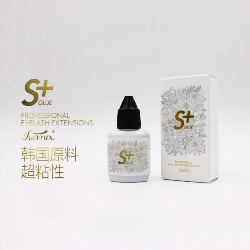 

funmix S+ 1 Second Fast Drying Strong False Eye Lash Extension Glue Adhesive Retention 56 days Low Smell Mink Eyelash Glue