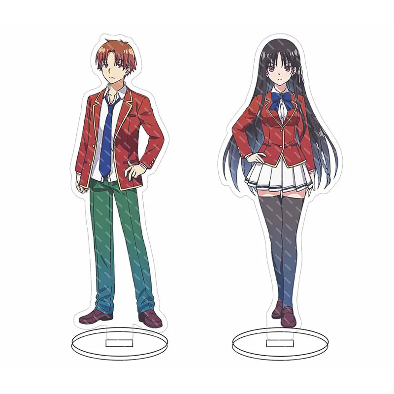 

Anime Classroom of the Elite Action Figure Kiyotaka Suzune Honami Character You-zitsu Acrylic Stand Models Desk Decor Collection