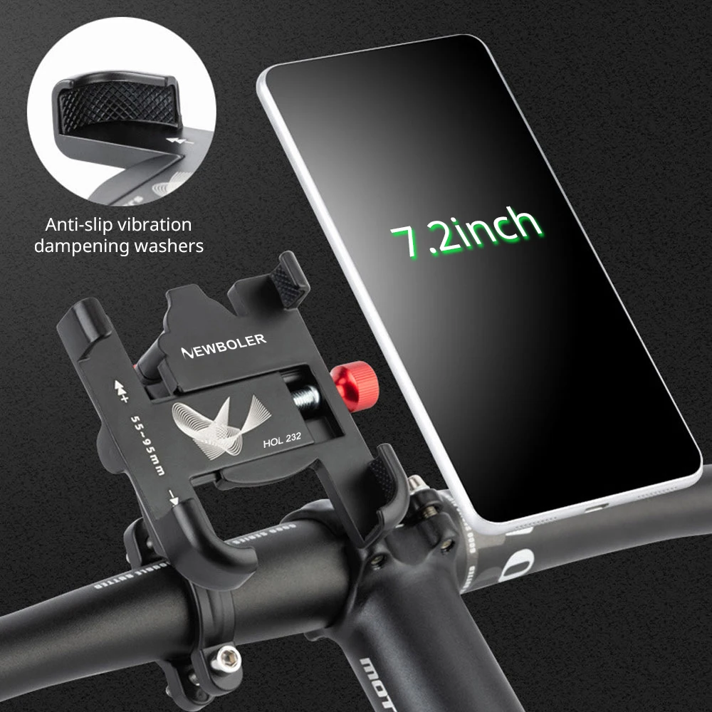 Newboler Mtb Держатель Для Телефона Велосипедное Крепление 360° ° Вращающаяся