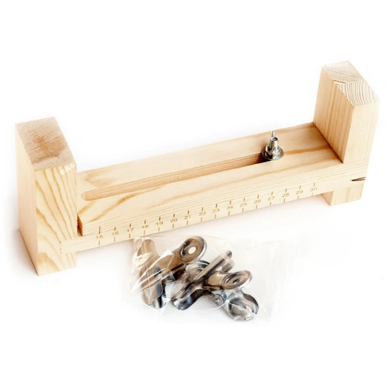 

Durable Adjustable paracord Jig Wooden Frame Bracelet Maker Braiding Accessories