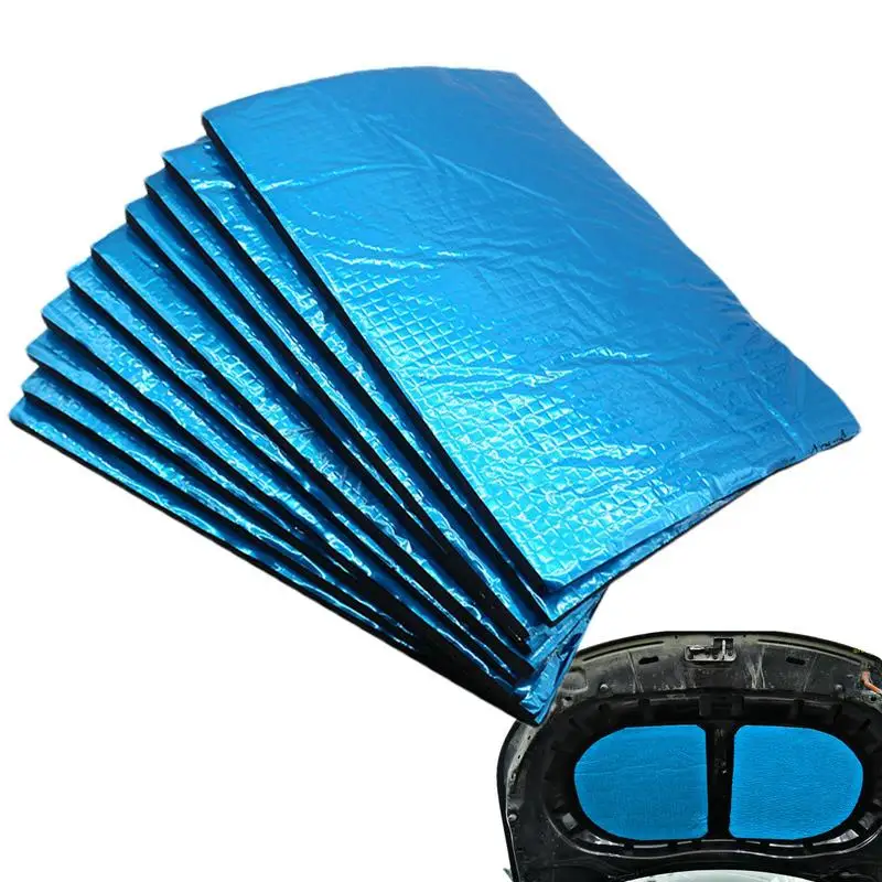 10 шт. автомобильный теплоизоляционный коврик с клейкой основой