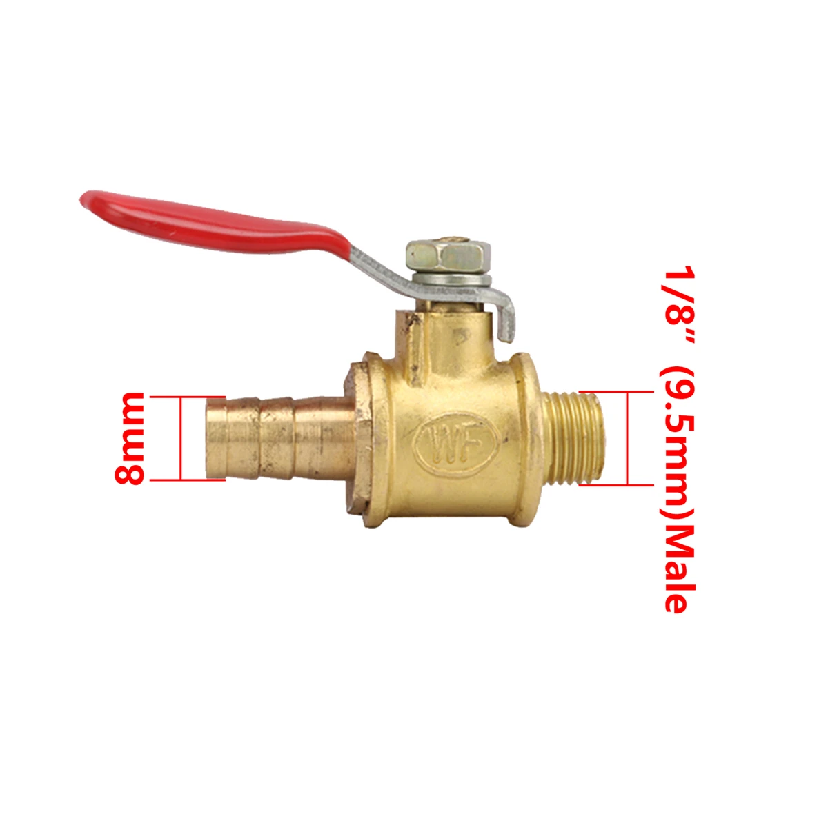 

Латунные шаровые краны 1/8", 1/4", 3/8", 6/8/10/12 мм