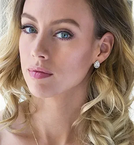 Классические серьги-гвоздики в форме искусственной кожи большие металлические с