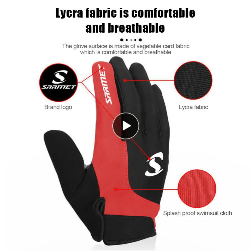 

Моющиеся мужские и женские Технические Перчатки, велосипедные перчатки с сенсорным экраном, прочные велосипедные аксессуары унисекс, 1 пара