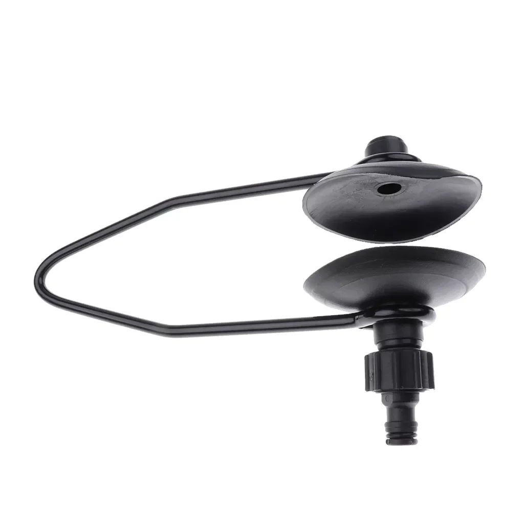 

Automobile accessories Universal Boat Outboard Motor Flusher 4-4/5' x 3' Large Rectangular PVC Cups - Black