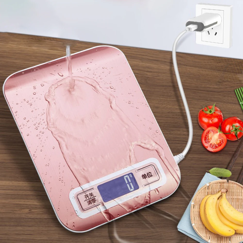 

Цифровые кухонные весы, 5 кг/10 кг, из нержавеющей стали