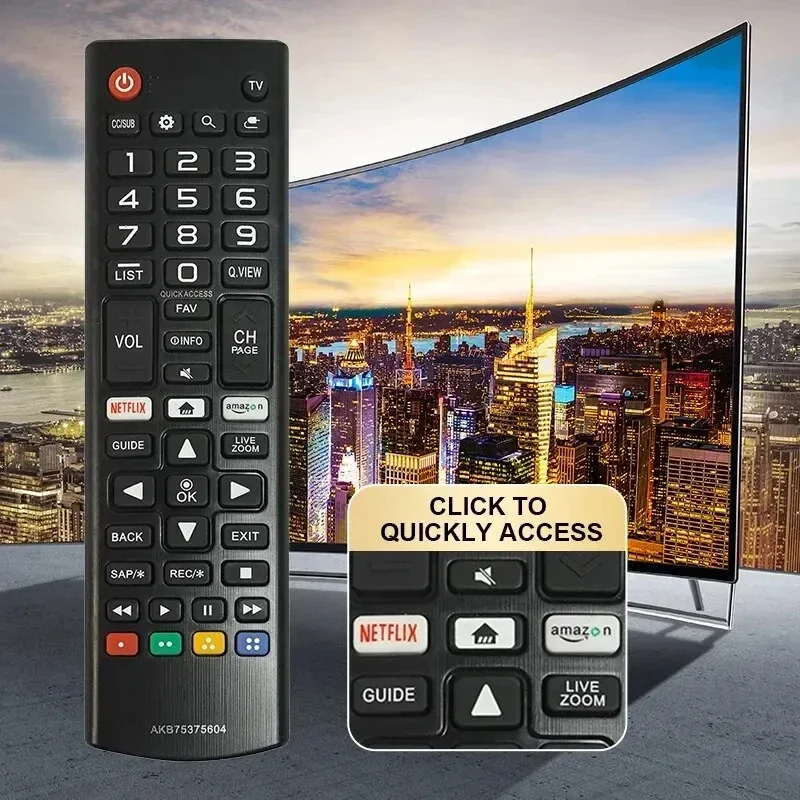 Умный пульт дистанционного управления ZLRLMHY НОВЫЙ AKB 75375604 Для LG SMART TV 32LK610BPUA 49UK6300PUE