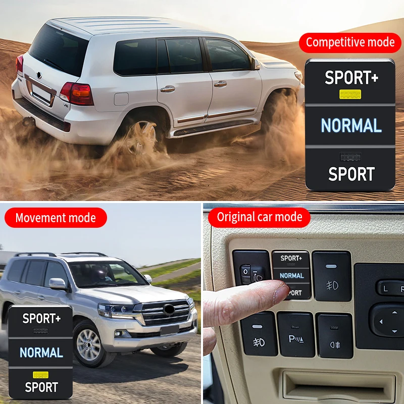 Для 2008-2023 Toyota Land Cruiser 200 Prado 150 спортивный силовой модуль акселератор дроссельной