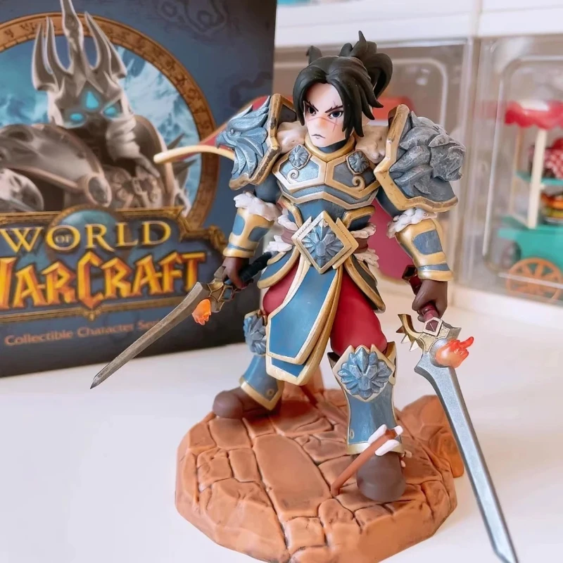 Фото POP MART World of Warcraft Classic: Слепая коробка-сюрприз с фигурками и украшениями, коллекционная серия, подарок для мальчиков №3