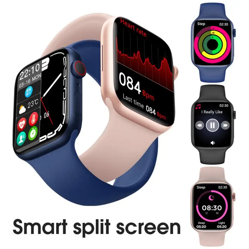 

Blood Oxygen Women Smartwatch Heart Rate Monitor Sport Tracker Smart Watch Waterproof Sleep Monitor Full Touch Screen