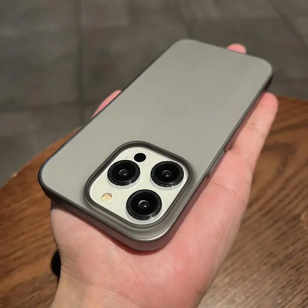 Ультратонкий матовий жорсткий напівпрозорий прозорий чохол для телефону для iPhone 17 16 15 14 Plus 13 12 11 Pro Max протиударний шовковистий чохол