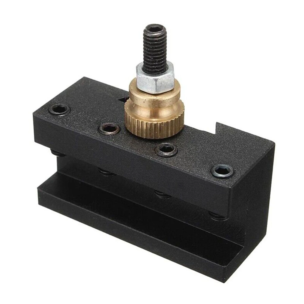 

Efficient Lathe Quick Change Post Facing Milling TurningTool Holder Quick Tool Change High Stability Durable Material