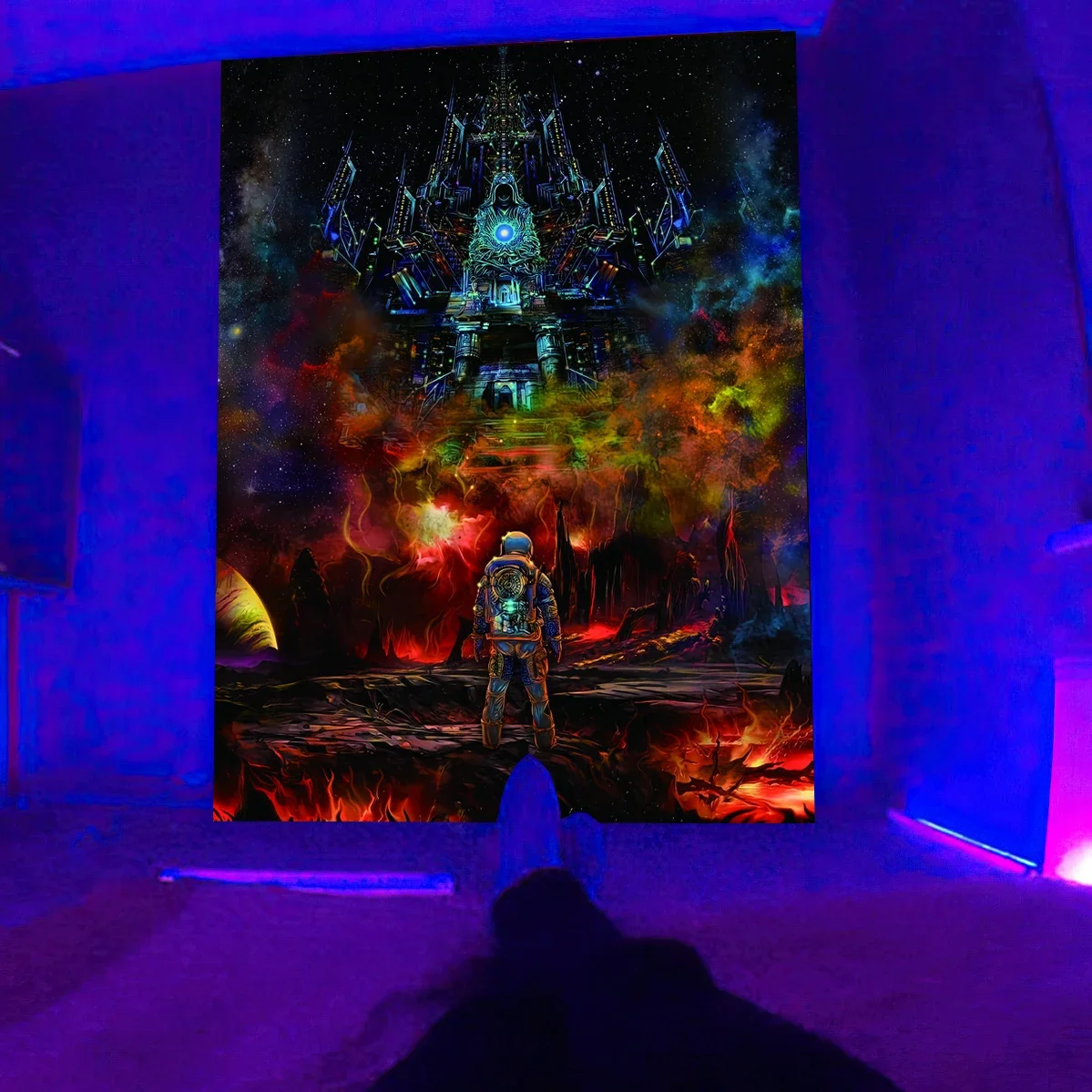 

Психоделический гобелен Ван Гог звездное небо