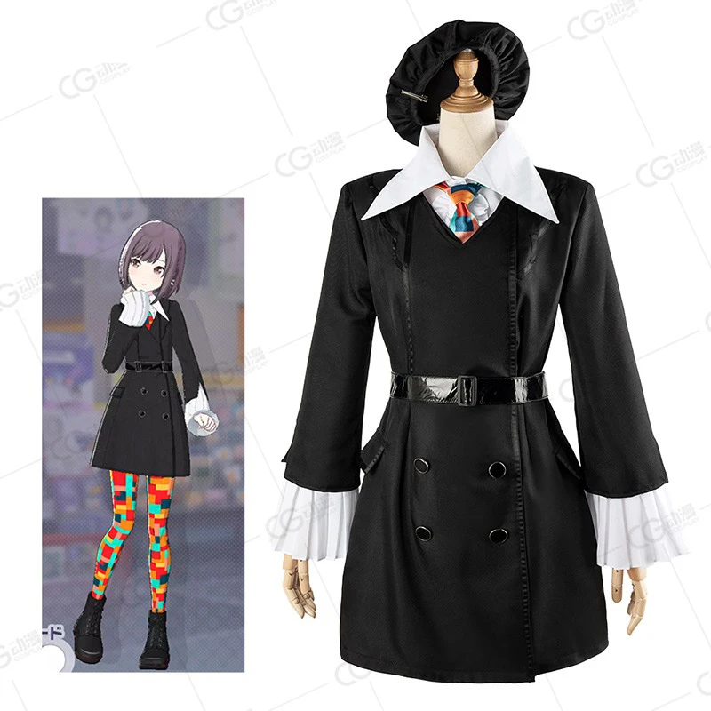 PJSK AKIYAMA MIZUKI YOISAKI KANADE косплей костюм проект игры секай Косплей Костюм для вечеринки