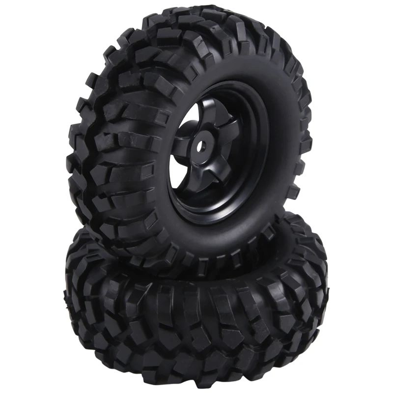 4 шт. 96 мм 1 9 дюйма резиновые шины/шины и колесные диски для Axial SCX10 D90 Tamiya CC01 1:10