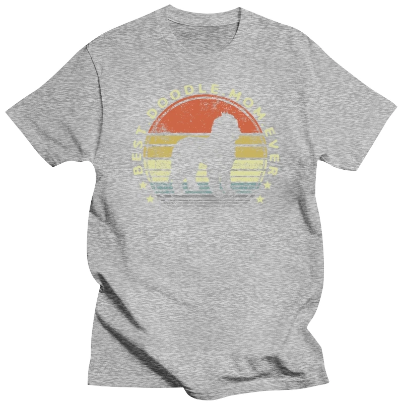 Женская футболка Best Doodle Mom Ever Labradoodle Goldendoodle Dog Lover Mama подарочная на заказ для