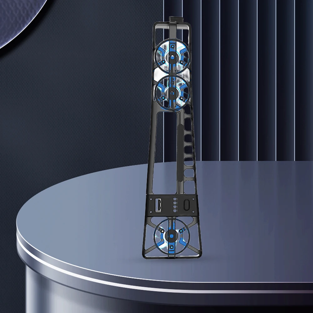 Для PS5 Slim Вентилятор охлаждения USB-кулер 3-уровневый Внешний вентилятор с