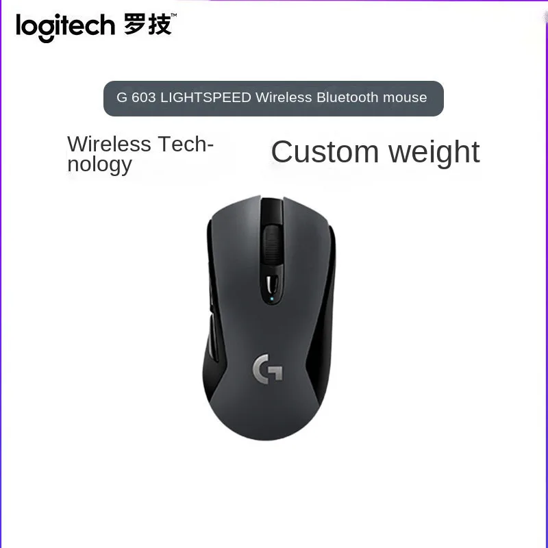 

Logitech G603 LIGHTSPEED Wireless Mouse 2.4GHz Unilink Bluetooth Dual-mode RGB Mouse For E-sports Player Game Office Mouse