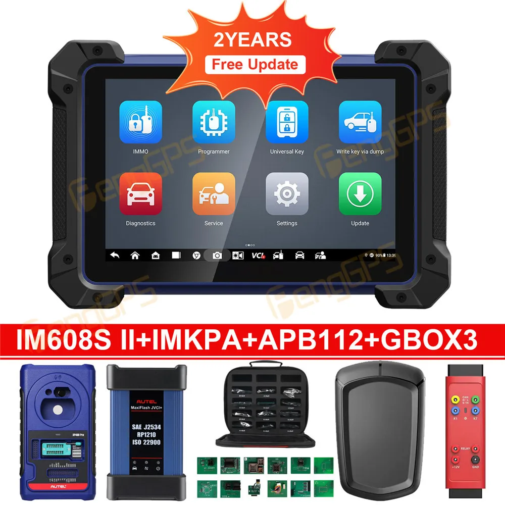 Диагностический инструмент Autel Maxilm Im608 Ii Im6085 Pro Mmo Key диагностический для