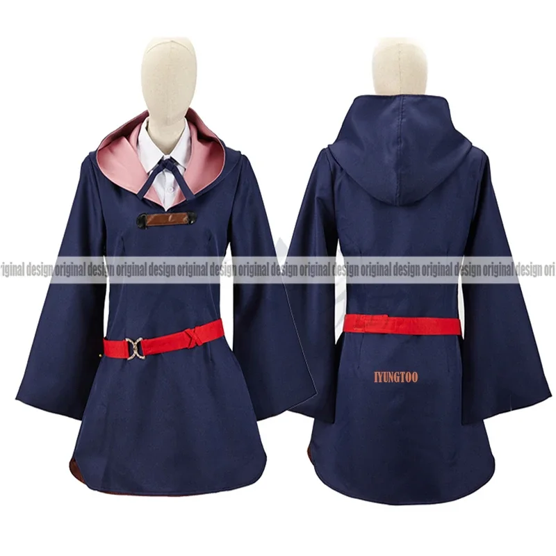 Маленькая ведьма Академия Ацуко &quotАкко&quot Kagari Lotte Jansson Sucy Manbavaran Одежда Косплей