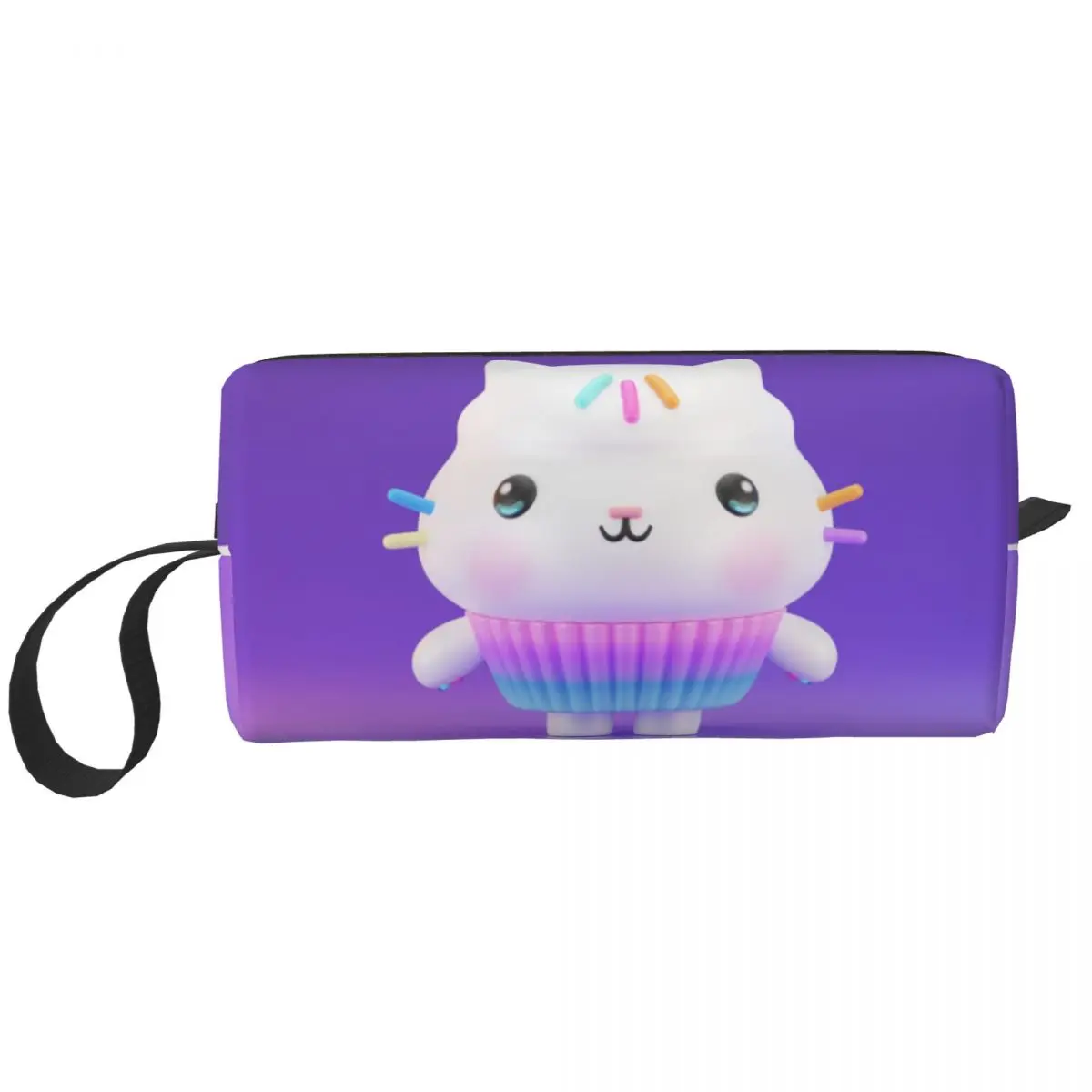 

Travel Gabbys Dollhouse Toiletry Bag Gabby Cats Cartoon Anime Makeup Cosmetic Organizer for Women Beauty Storage Dopp Kit Box