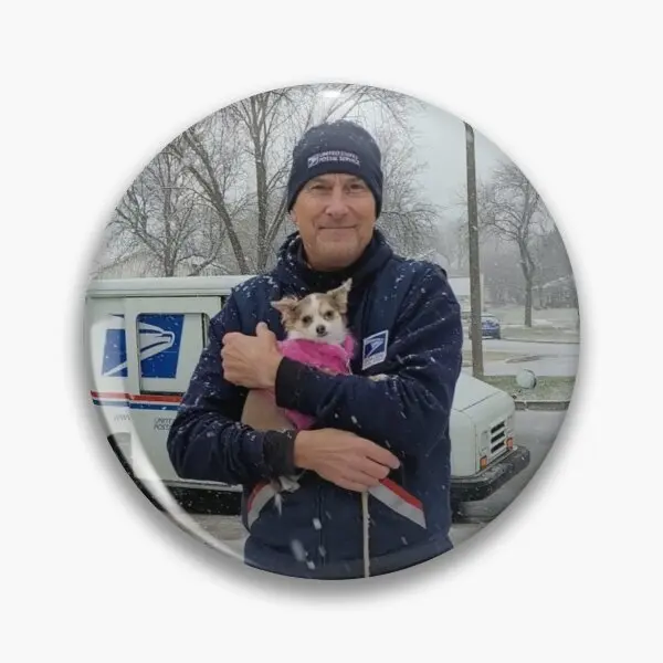 

Frannie And Postman Dan Customizable Soft Button Pin Brooch Women Funny Metal Clothes Jewelry Cute Lapel Pin Cartoon Fashion