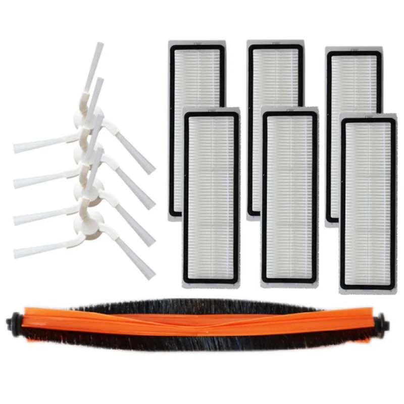

For Xiaomi Mijia Pro Robot Vacuum Cleaner Washable HEPA Filter Main Side Brush Replacement Accessories Kit