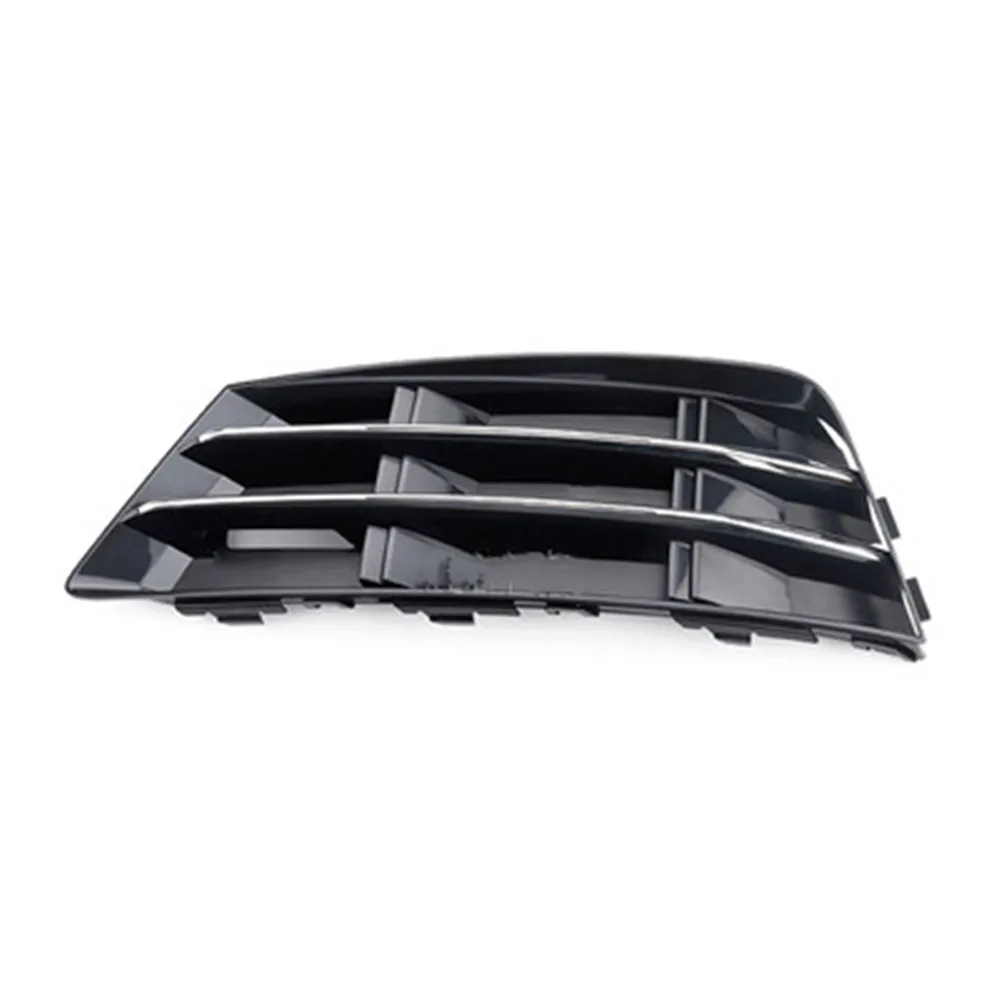 

Apply to Audi A4L B9 17-18 models with high fog lamp frame fog lamp cover front bar lower grid cover plate with bright strip